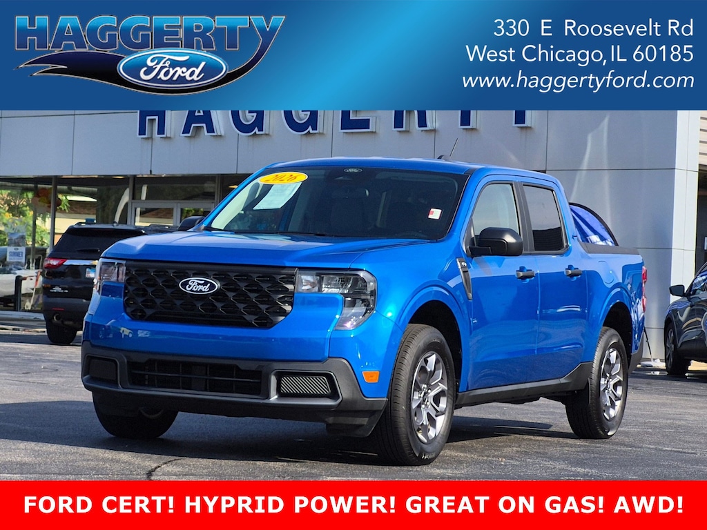 Certified 2026 Ford Maverick XLT AWD SuperCrew Crew Cab Pickup