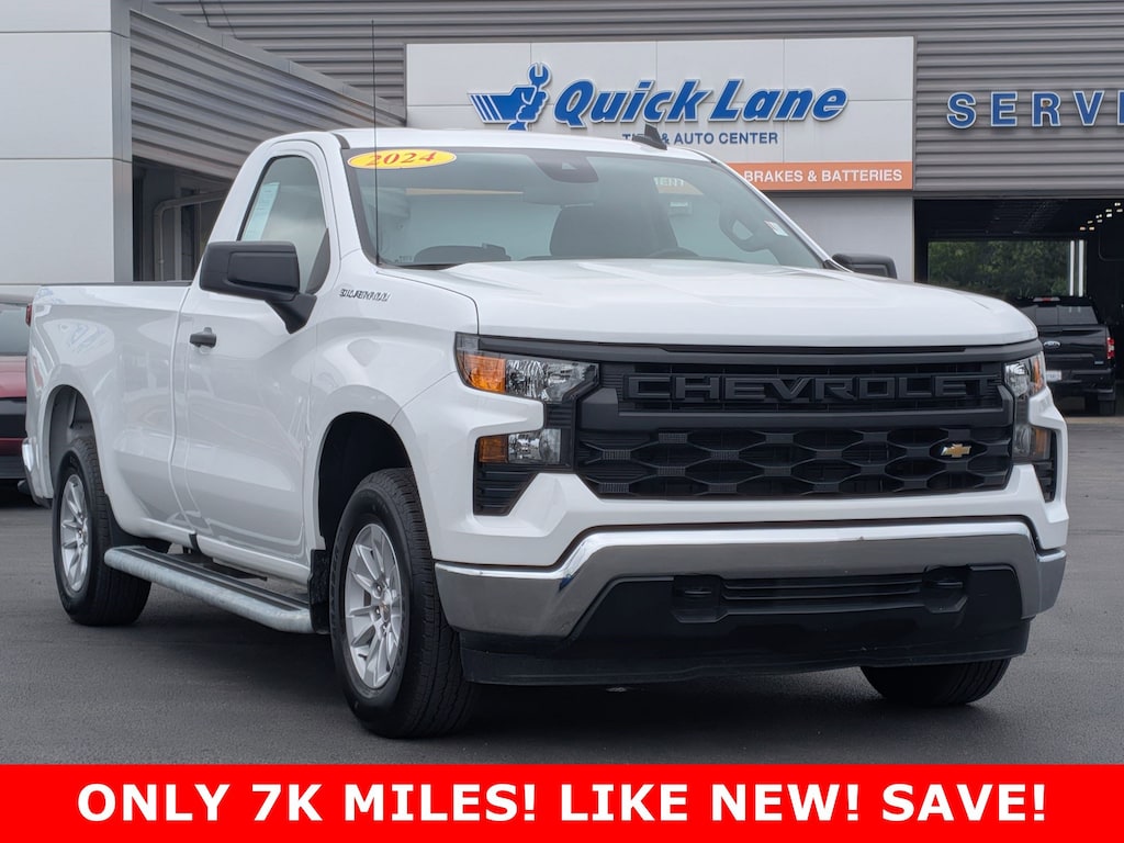 Used 2024 Chevrolet Silverado 1500 Reg Cab 140 Work Truck Regular Cab Pickup