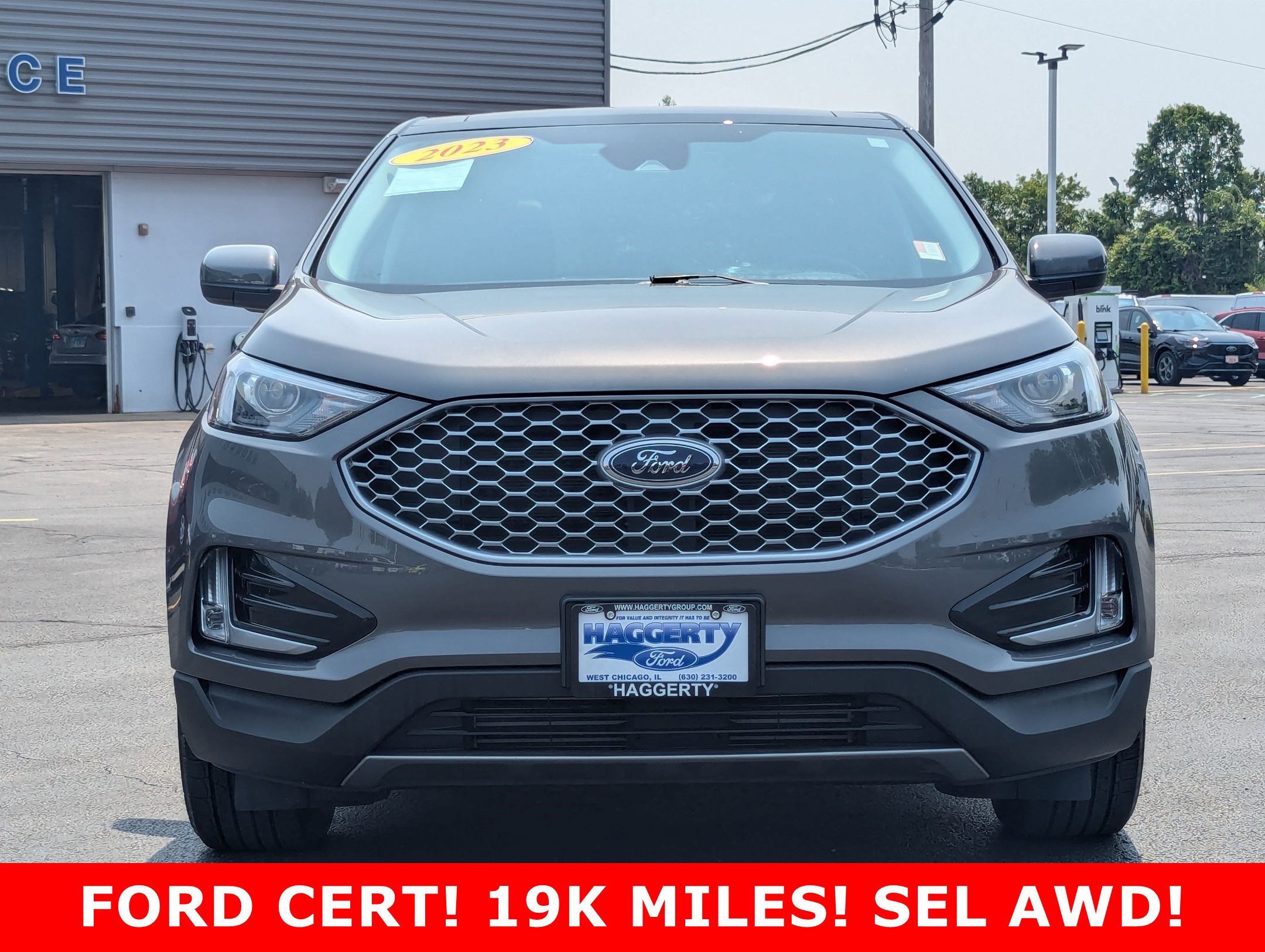 Certified 2023 Ford Edge SEL with VIN 2FMPK4J94PBA07681 for sale in West Chicago, IL
