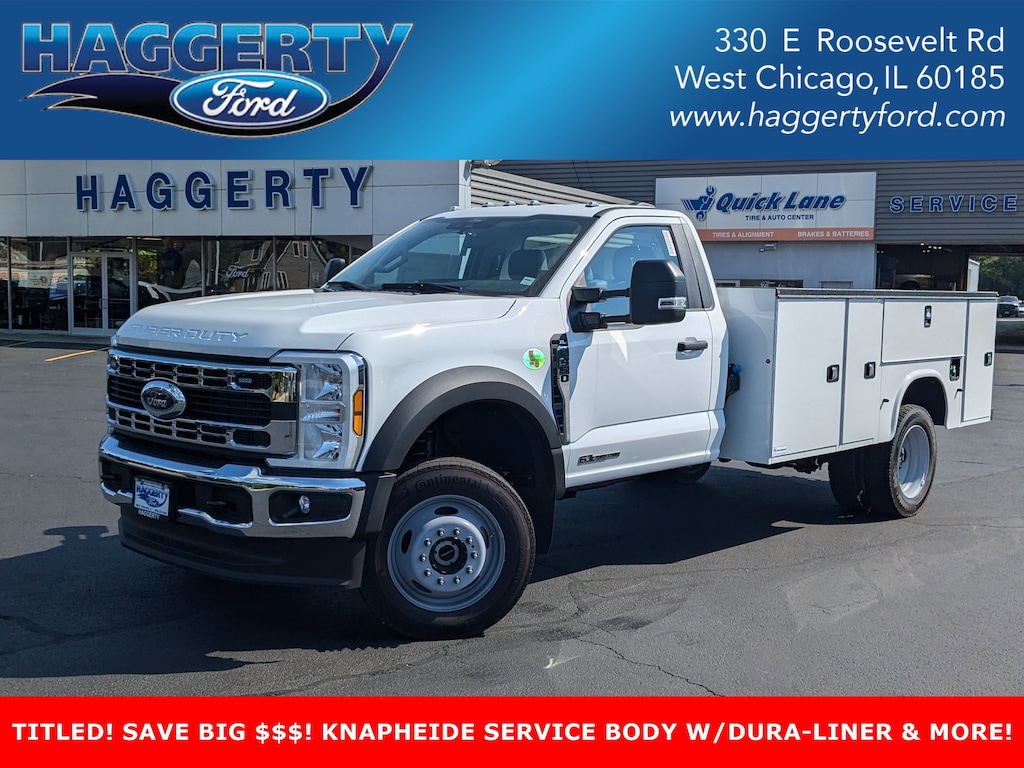Used 2024 Ford Super Duty F-450 DRW XL 4WD Reg Cab 169 WB 84 CA Regular Cab Chassis-Cab