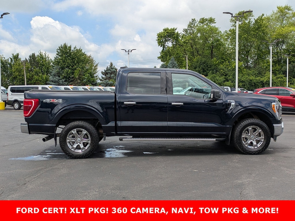 Certified 2022 Ford F-150 XLT 4WD SuperCrew 5.5 Box Crew Cab Pickup