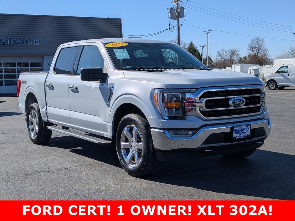 Certified 2021 Ford F-150 XLT 4WD SuperCrew 5.5 Box Crew Cab Pickup