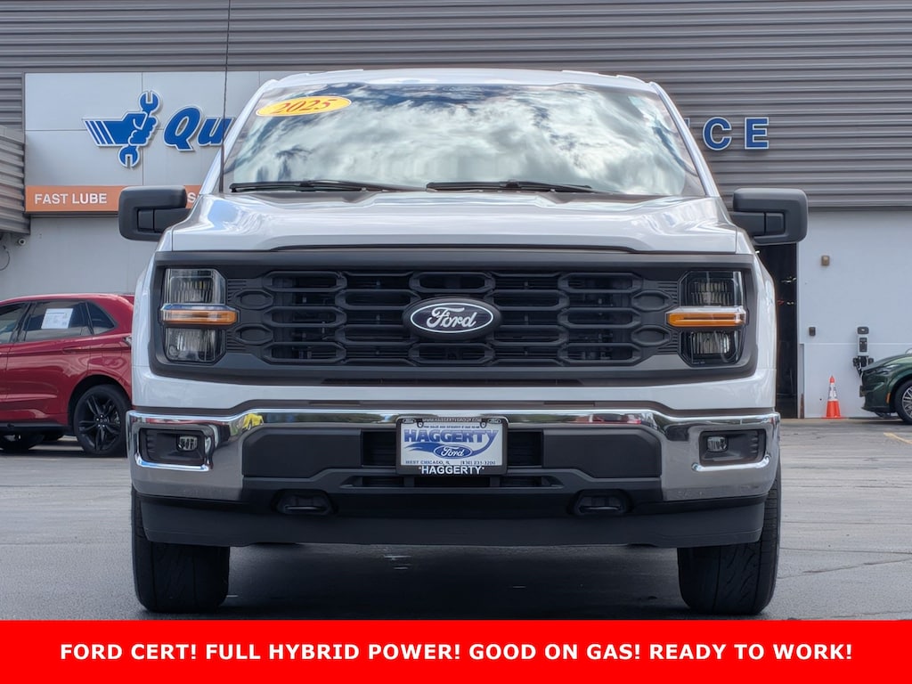 Certified 2025 Ford F-150 XL Hybrid 4WD SuperCrew 5.5 Box Crew Cab Pickup