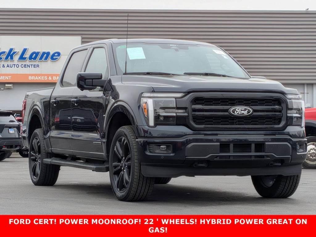 Certified 2025 Ford F-150 LARIAT 4WD SuperCrew 5.5 Box Crew Cab Pickup