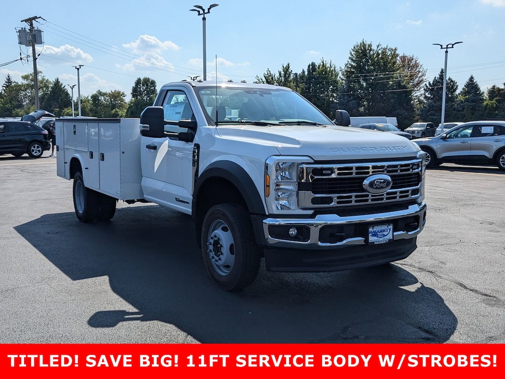 Used 2024 Ford Super Duty F-450 DRW XL 4WD Reg Cab 169 WB 84 CA Regular Cab Chassis-Cab