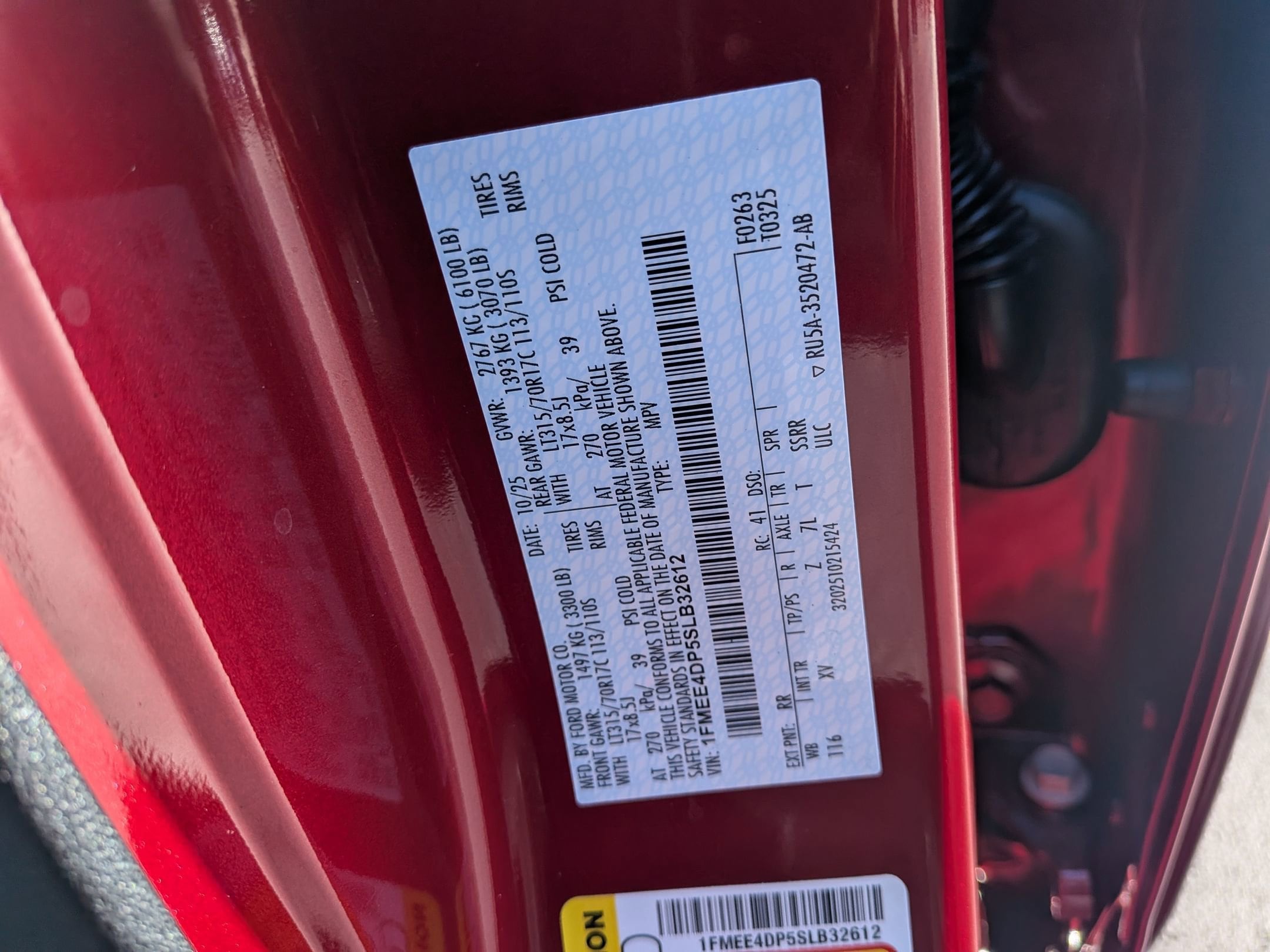 2025 FORD BRONCO - Image 28