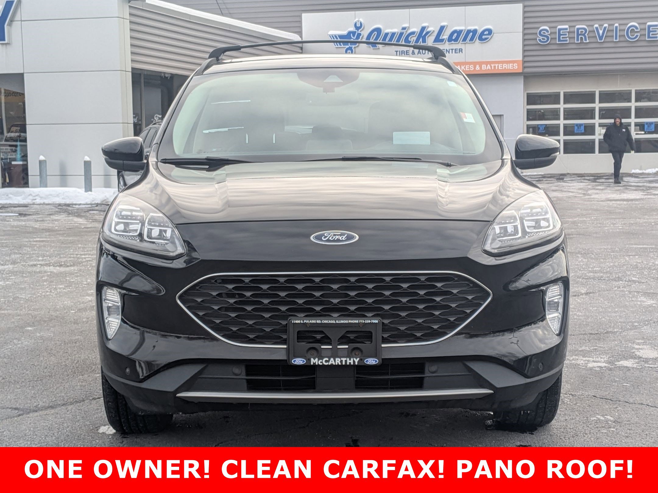 Used 2020 Ford Escape Titanium with VIN 1FMCU9J98LUB77536 for sale in West Chicago, IL