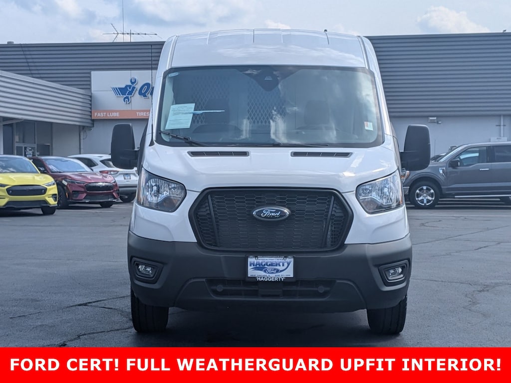 Certified 2024 Ford Transit T-250 148 Med Rf 9070 GVWR RWD Full-size Cargo Van