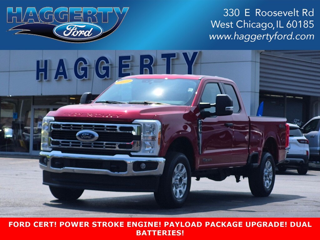 Certified 2023 Ford Super Duty F-250 SRW XLT 4WD SuperCab 6.75 Box Extended Cab Pickup