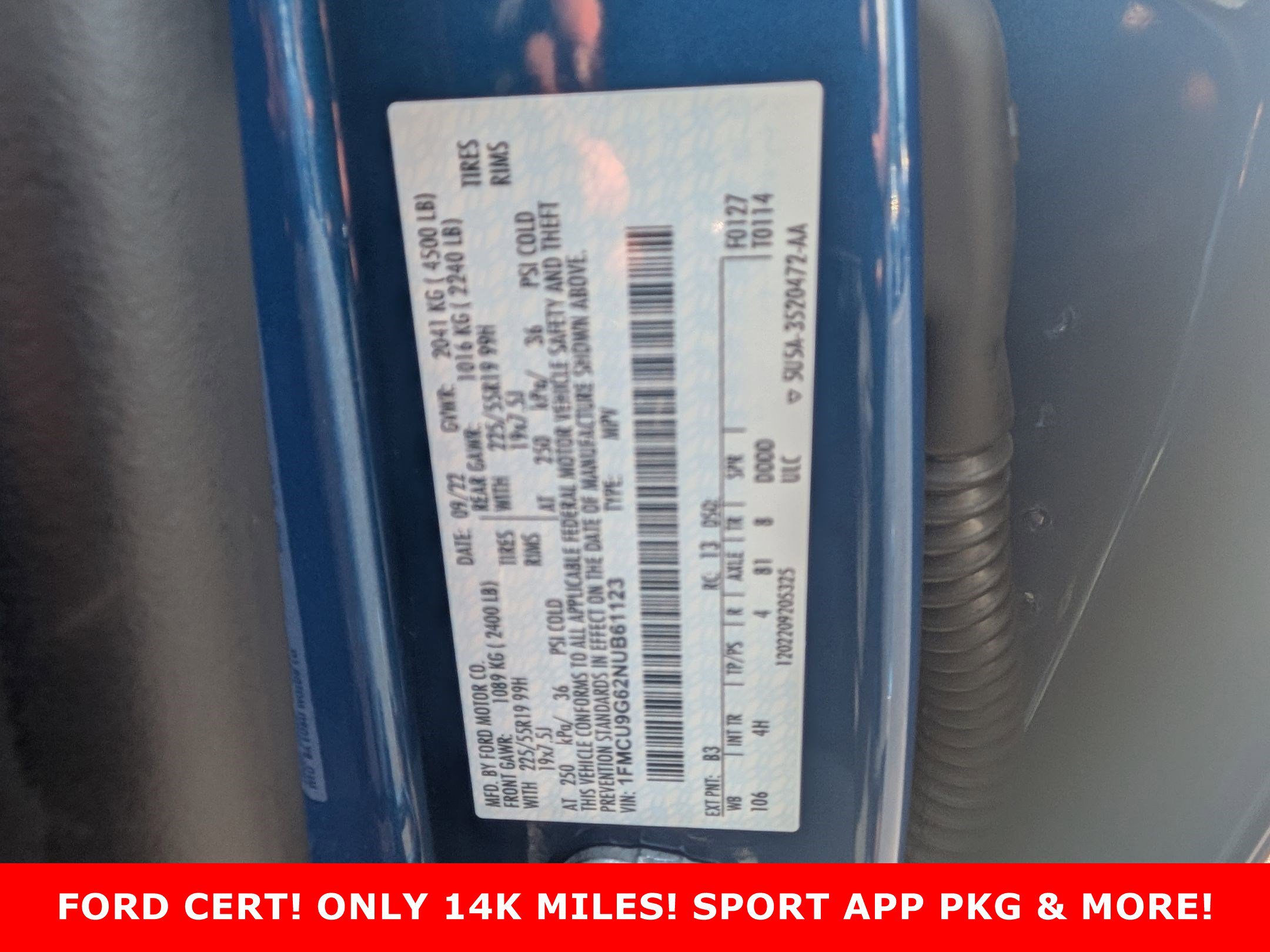 2022 FORD ESCAPE - Image 30