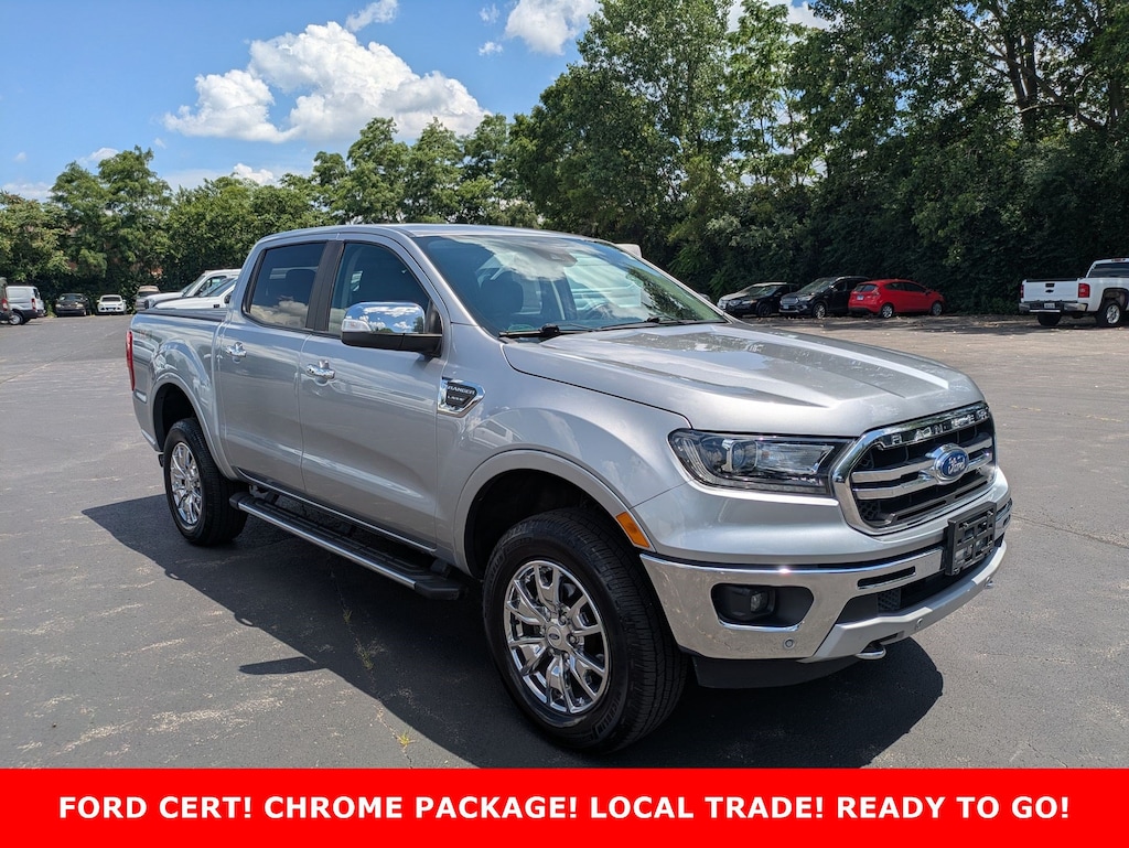 Certified 2021 Ford Ranger LARIAT 4WD SuperCrew 5 Box Crew Cab Pickup
