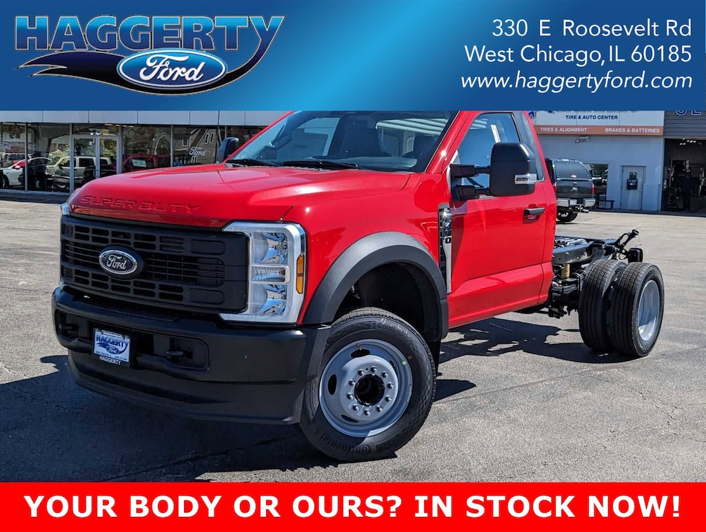 New 2024 Ford Super Duty F-450 DRW XL 2WD Reg Cab 145 WB 60 CA XL 2WD Reg Cab 145 WB 60 CA