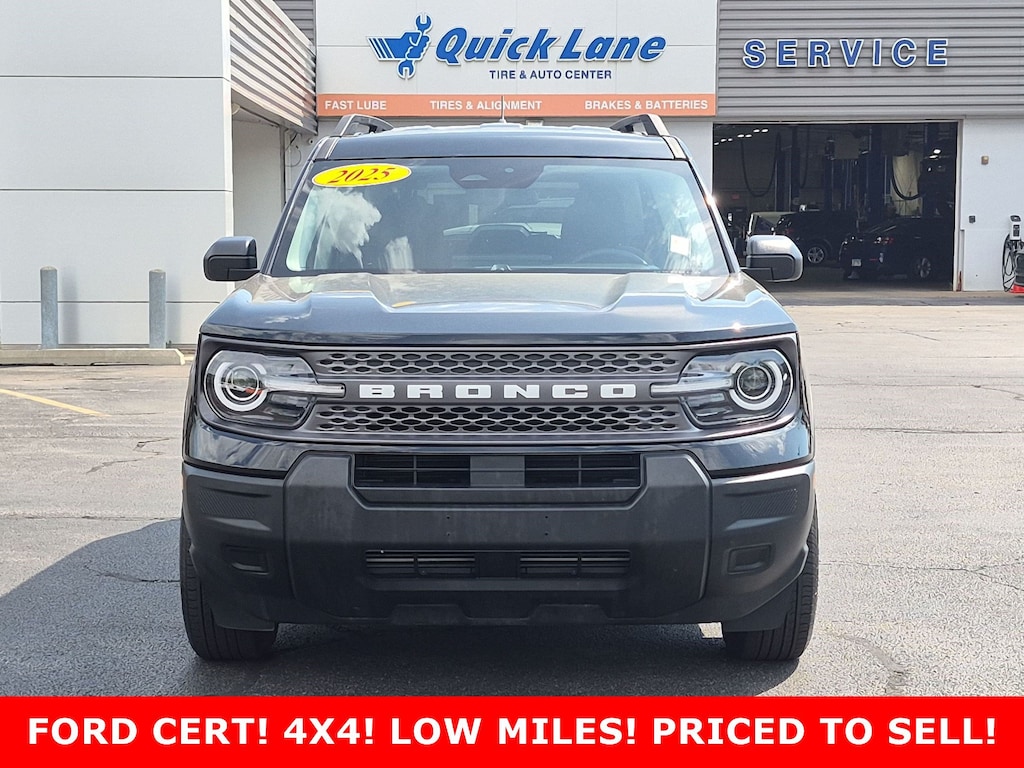 Certified 2025 Ford Bronco Sport Big Bend 4x4 SUV