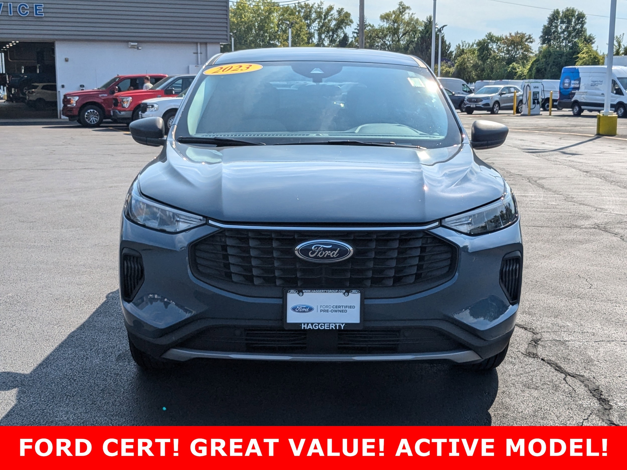 Certified 2023 Ford Escape Active with VIN 1FMCU0GN0PUA41634 for sale in West Chicago, IL