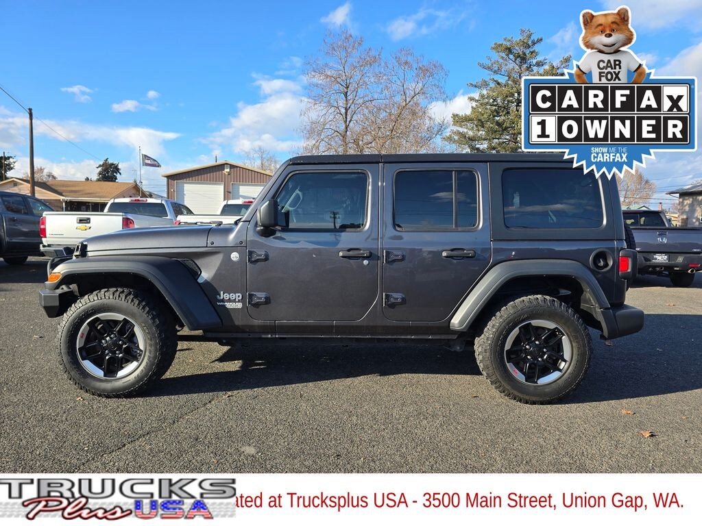 Used 2018 Jeep Wrangler Unlimited Sport 4x4 SUV