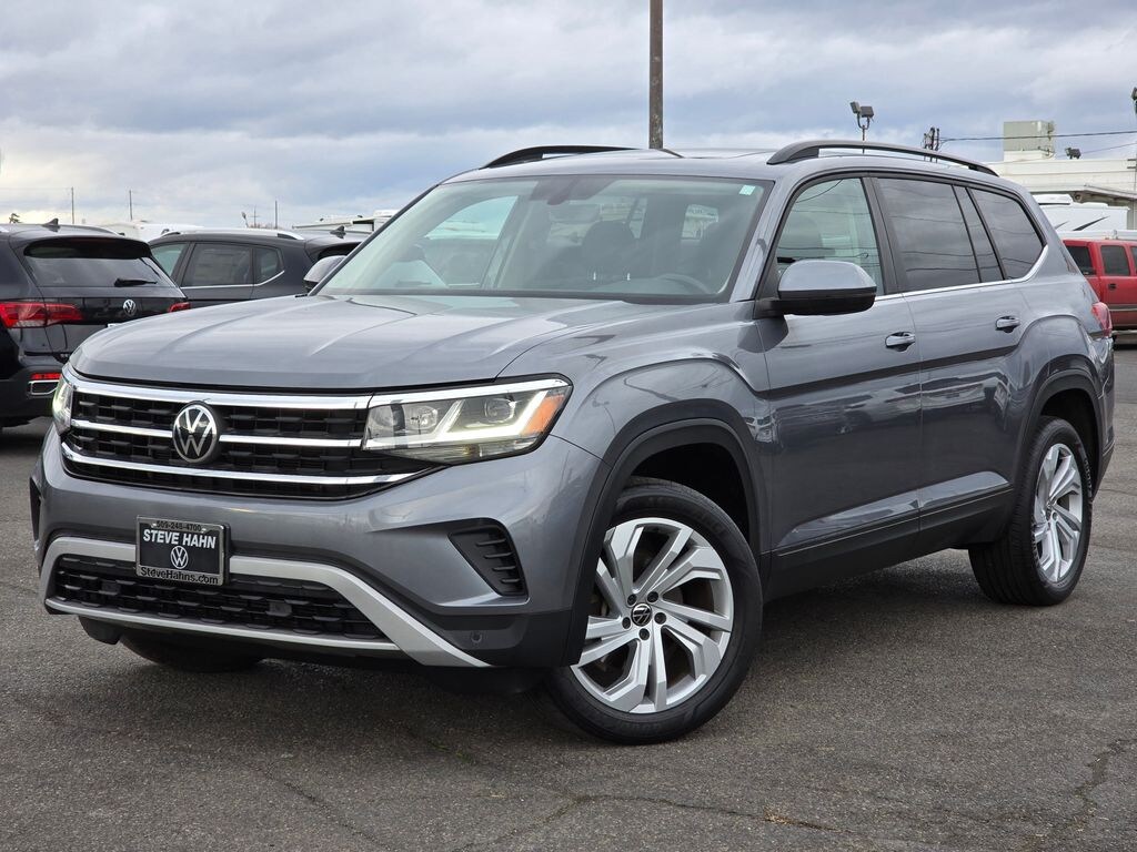 Used 2021 Volkswagen Atlas 3.6L V6 SE w/Technology 4MOTION (2021.5) SUV