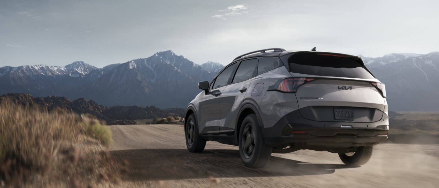 2026 Kia Sportage Exterior Driving In Desert