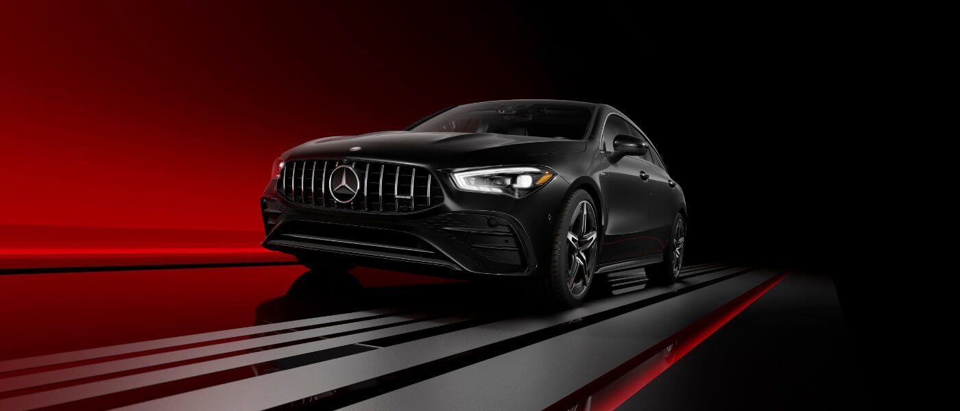 2025 Mercedes-Benz CLA Coupe Exterior Dark Backdrop