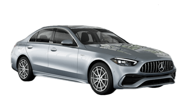 2025 Mercedes-AMG C-Class 43 Sedan Exterior - Cirrus Silver Metallic