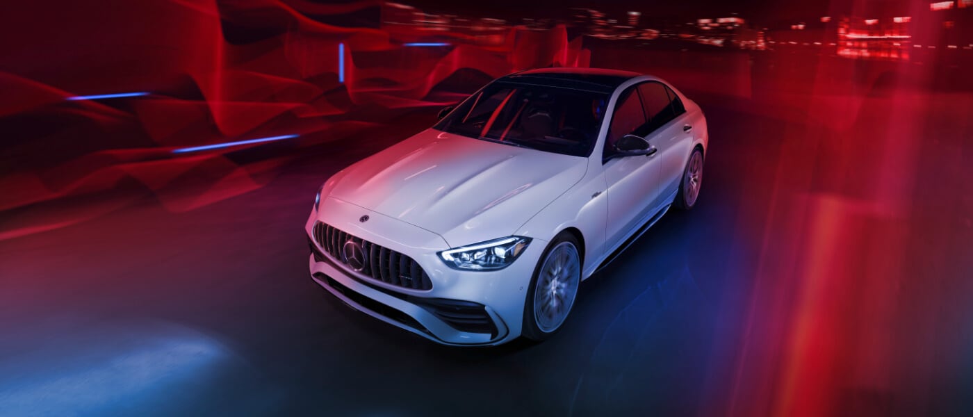 2025 Mercedes C-Class AMG Exterior Light Streaks