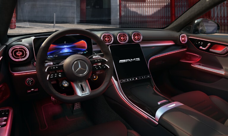 2025 Mercedes C-Class AMG Interior Front