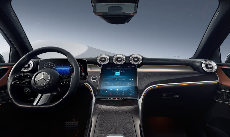 2025 Mercedes-Benz GLC Coupe Interior Front