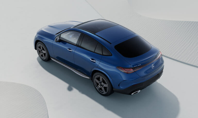 2025 Mercedes-Benz GLC Coupe Exterior Birdseye View