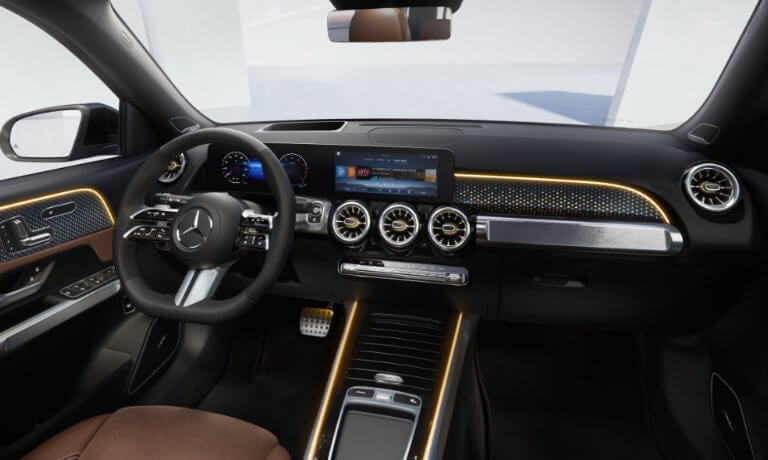 2025 Mercedes-Benz GLB SUV Interior Front