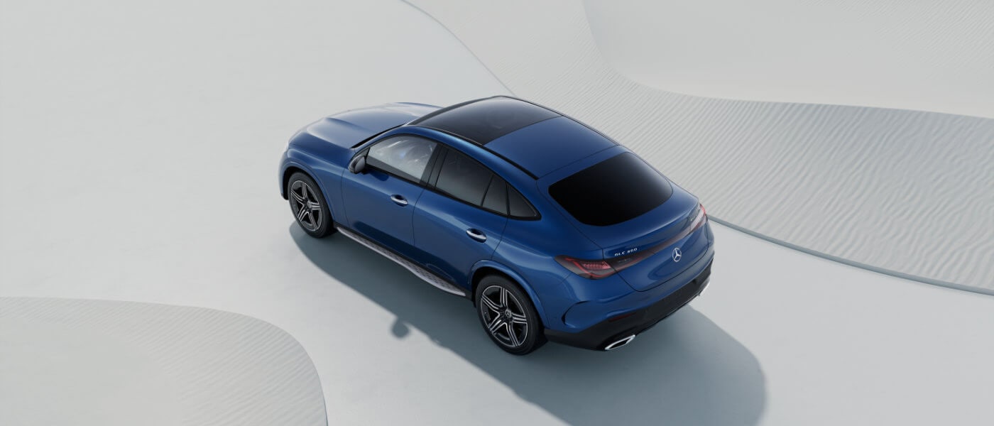 2025 Mercedes-Benz GLC Coupe Exterior Birdseye View
