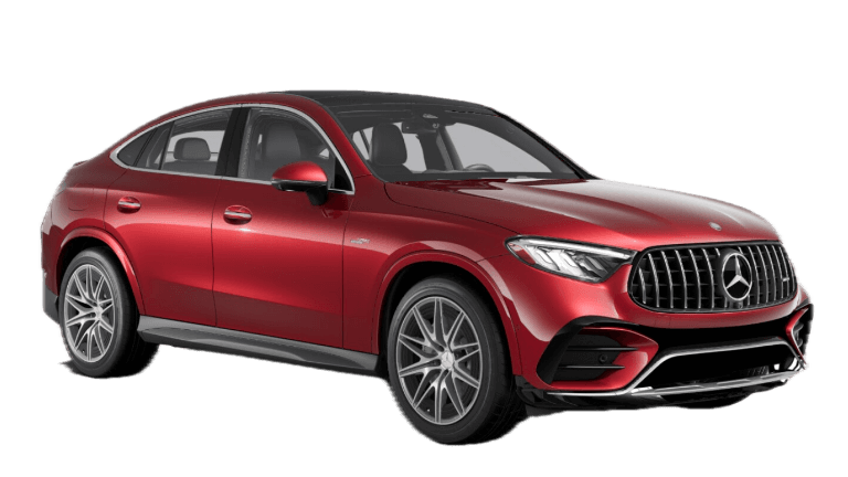 2025 Mercedes-AMG GLC Coupe 43 Exterior - MANUFAKTUR Patagonia Red Metallic