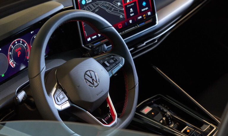 2025 Volkswagen Golf GTI steering wheel