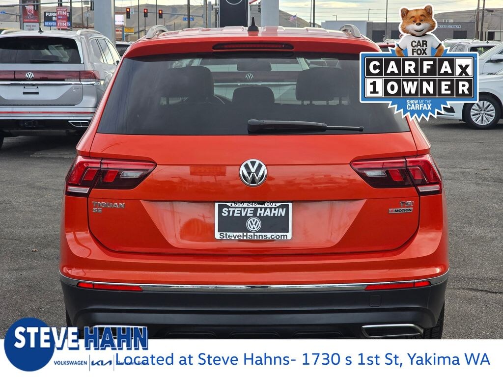 Used 2018 Volkswagen Tiguan 2.0T SE 4MOTION SUV