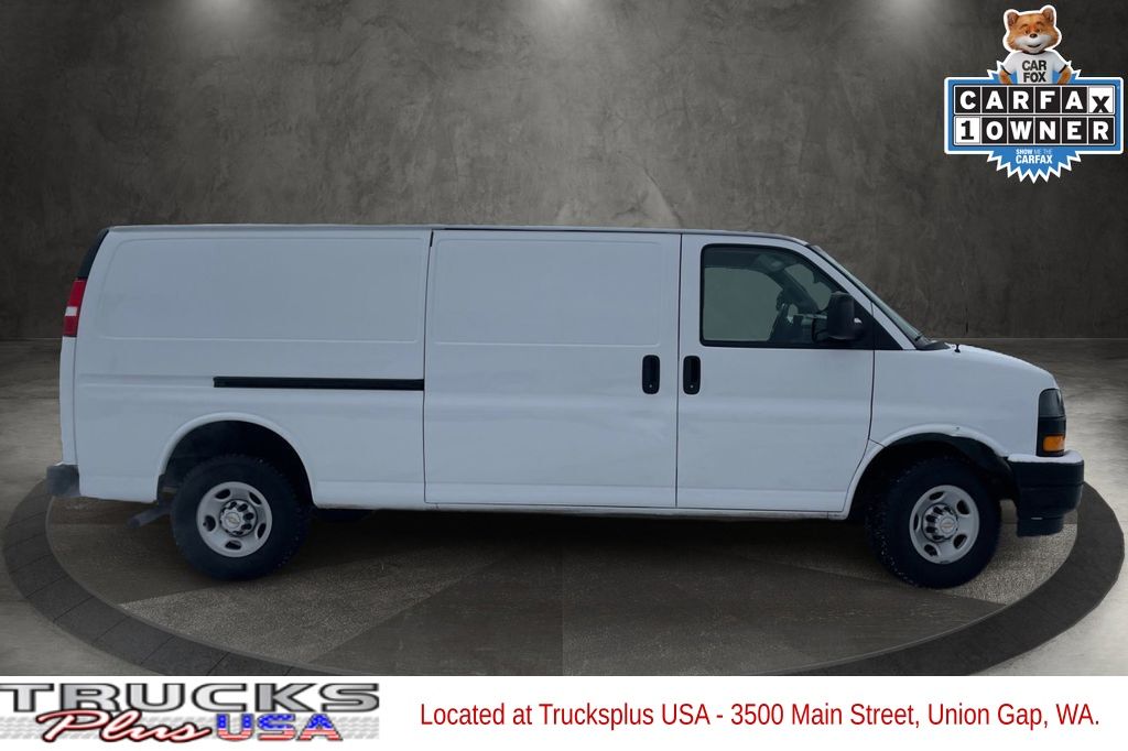 Used 2023 Chevrolet Express Cargo Work Van with VIN 1GCWGBFP2P1182519 for sale in Yakima, WA