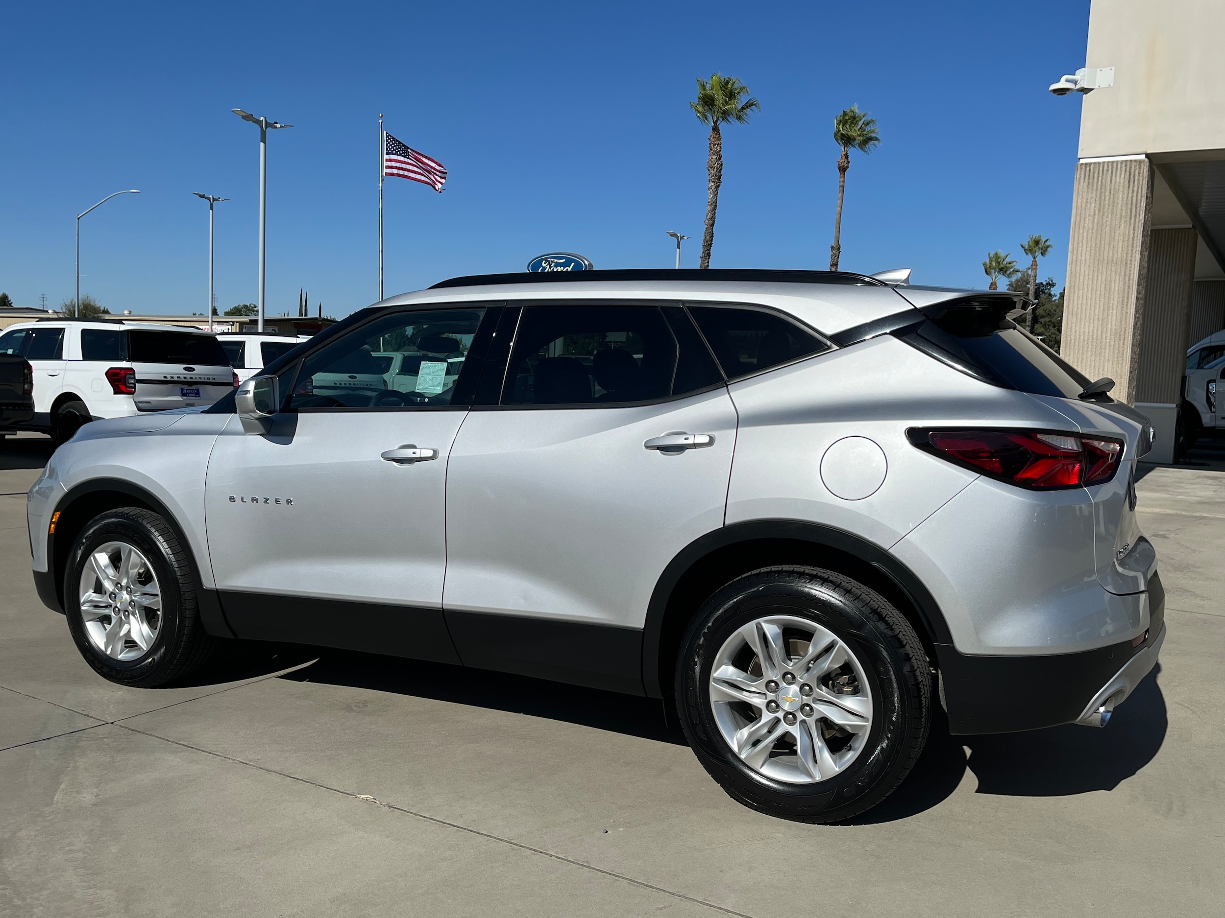 Used 2020 Chevrolet Blazer 1LT with VIN 3GNKBBRA9LS543510 for sale in Oakdale, CA