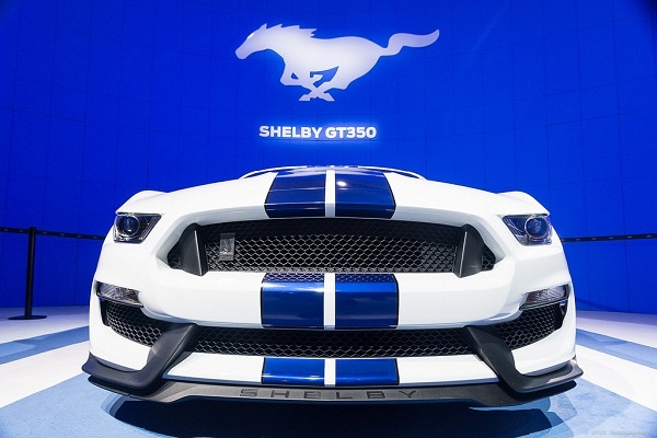 V8 Engine of the Ford Shelby GT350