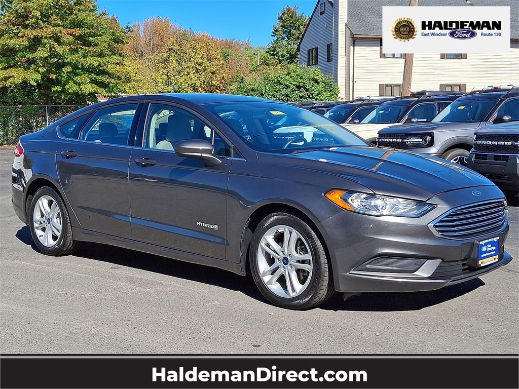 Certified 2018 Ford Fusion Hybrid S Sedan