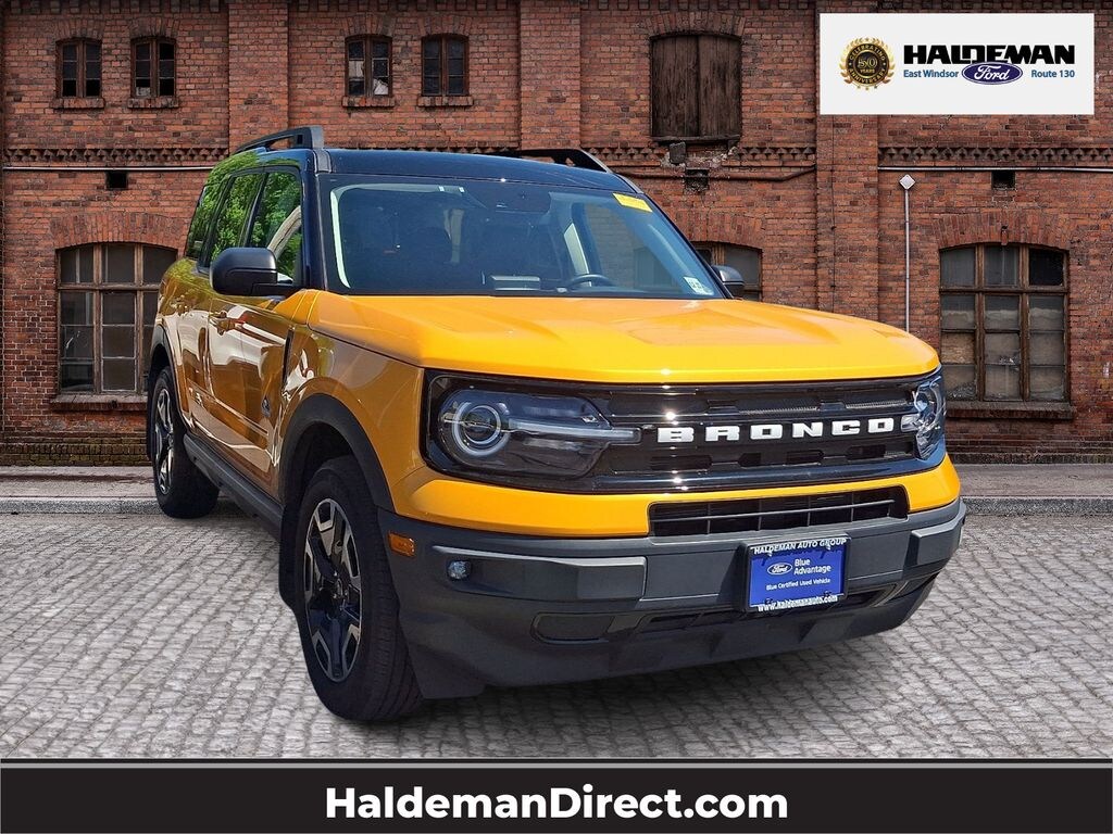 Certified 2022 Ford Bronco Sport Outer Banks SUV