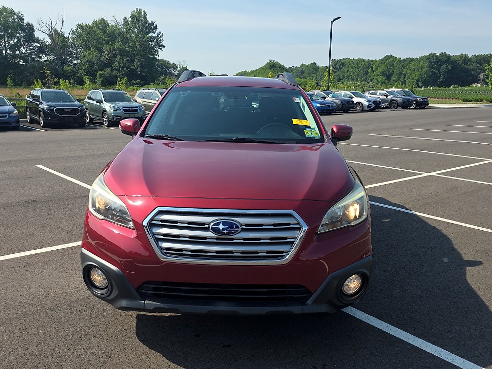 Used 2015 Subaru Outback Premium with VIN 4S4BSAFC5F3281547 for sale in Robbinsville Township, NJ