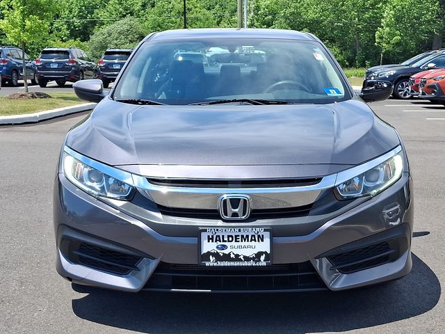 Used 2018 Honda Civic LX with VIN 19XFC2E54JE037756 for sale in Robbinsville Township, NJ