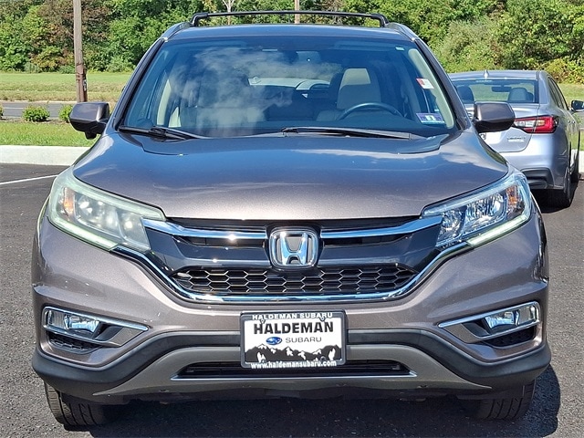 Used 2015 Honda CR-V EX-L with VIN 5J6RM4H79FL037411 for sale in Robbinsville Township, NJ