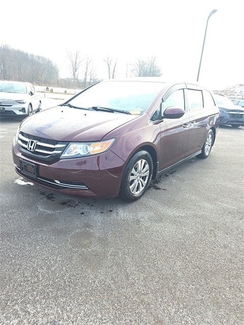 Used 2014 Honda Odyssey EX-L with VIN 5FNRL5H68EB009042 for sale in Robbinsville Township, NJ
