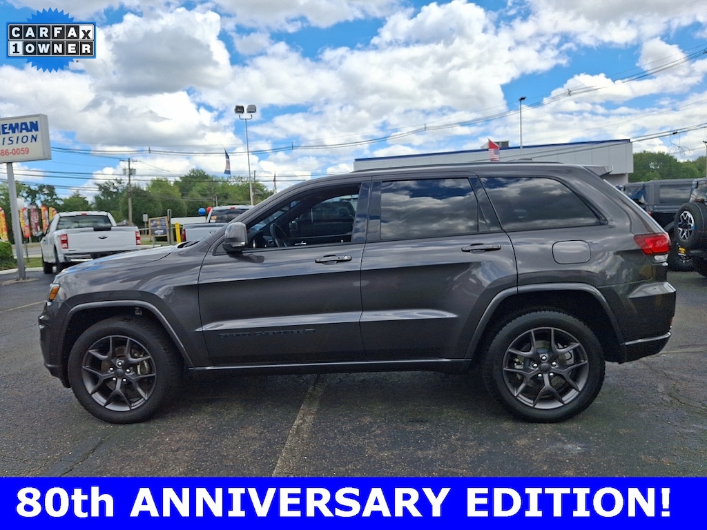 Certified 2021 Jeep Grand Cherokee 80th Anniversary Edition SUV