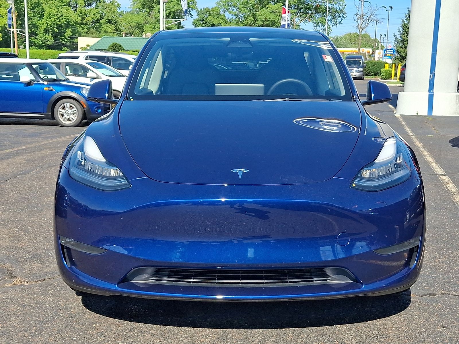 Certified 2023 Tesla Model Y Long Range with VIN 7SAYGDEE6PA084623 for sale in Robbinsville Township, NJ