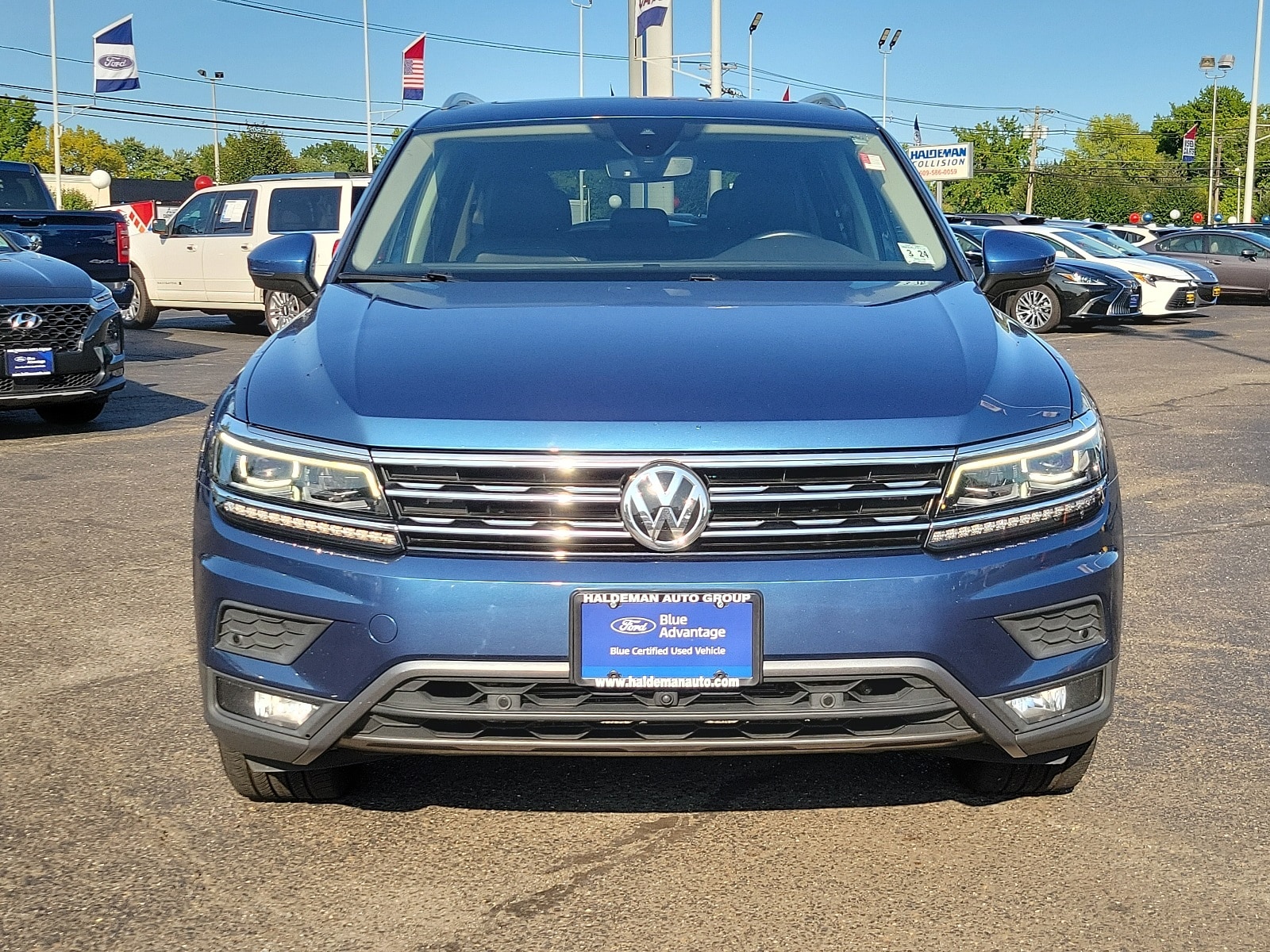 Certified 2019 Volkswagen Tiguan SEL Premium with VIN 3VV4B7AX1KM042209 for sale in Trenton, NJ