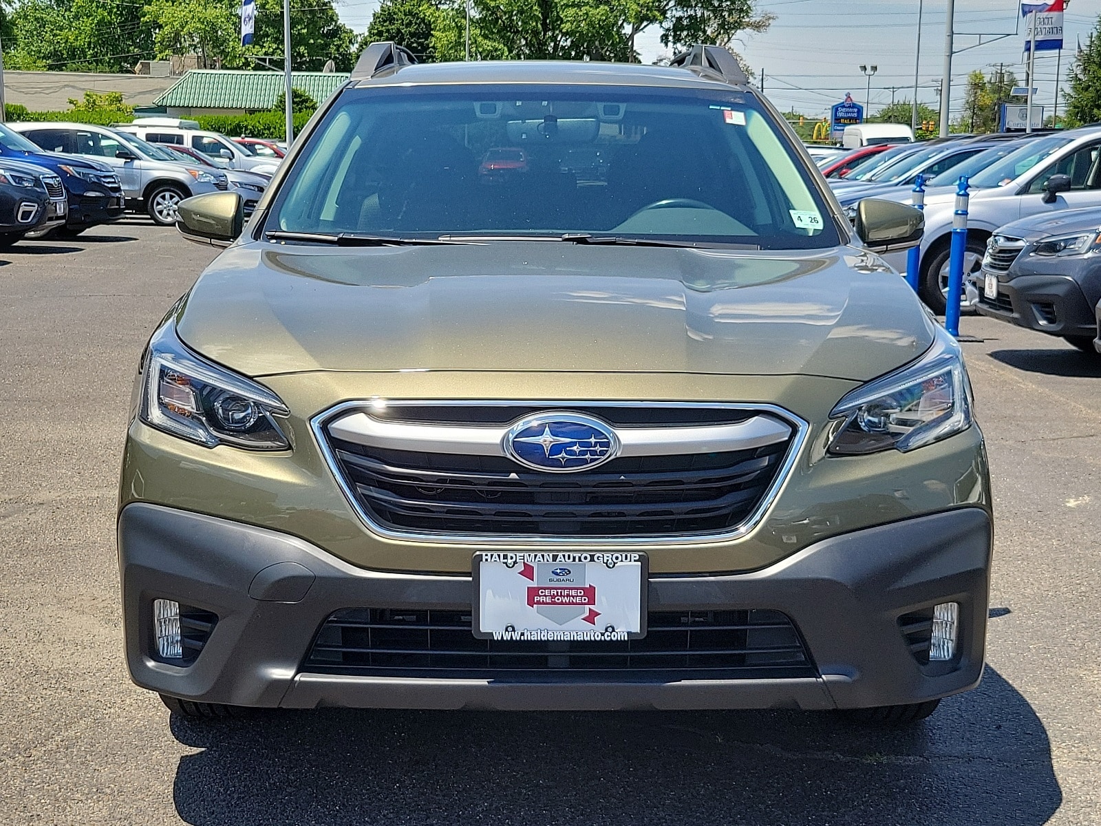 Certified 2021 Subaru Outback Premium with VIN 4S4BTADC8M3210999 for sale in Trenton, NJ