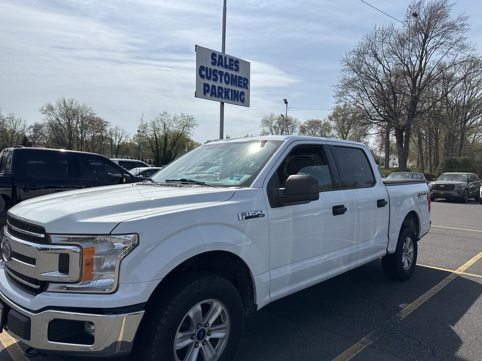 Certified 2018 Ford F-150 XLT with VIN 1FTEW1EG4JFD16287 for sale in Robbinsville Township, NJ