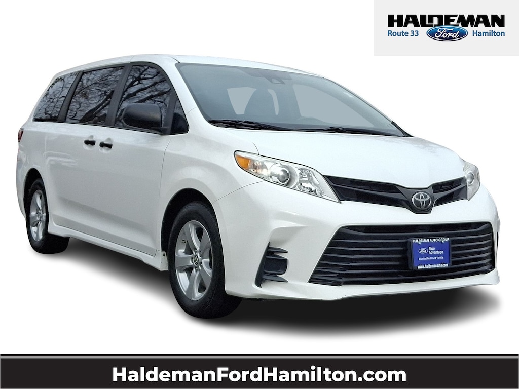 Certified 2018 Toyota Sienna L Minivan/Van