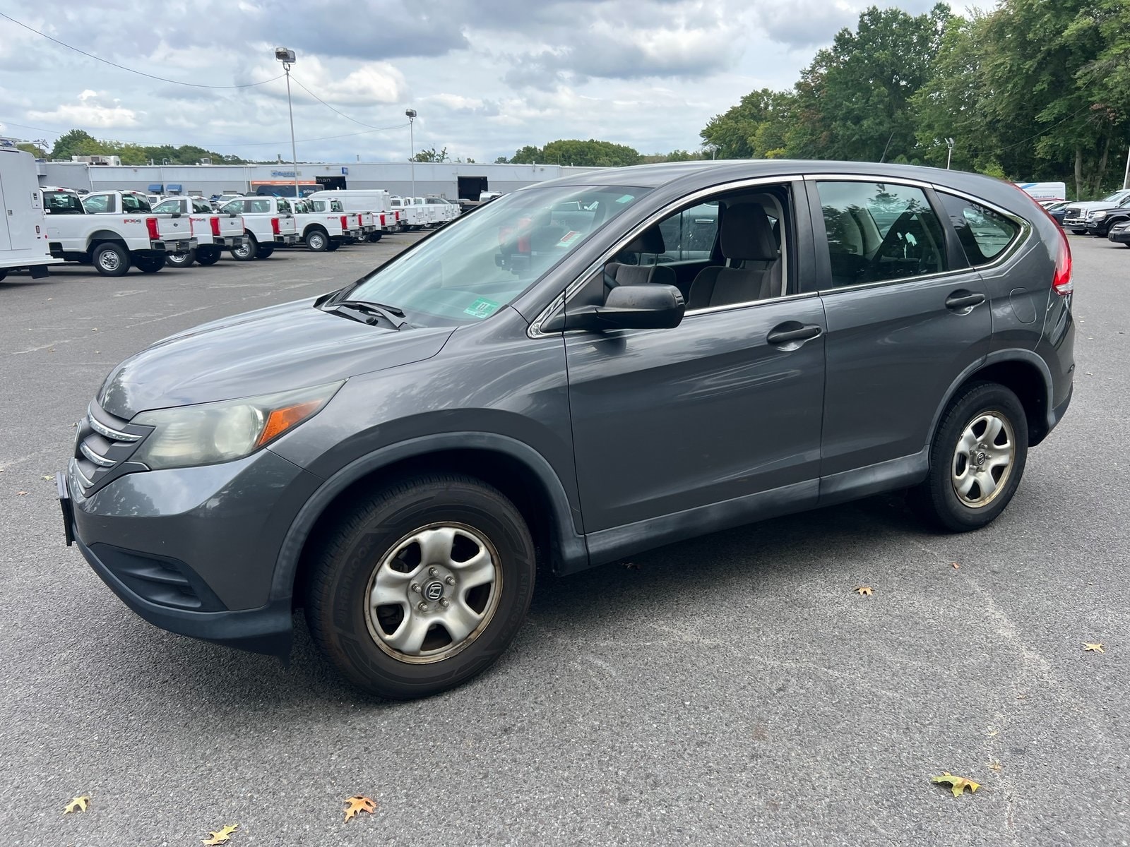 Certified 2014 Honda CR-V LX with VIN 2HKRM4H37EH711190 for sale in Trenton, NJ