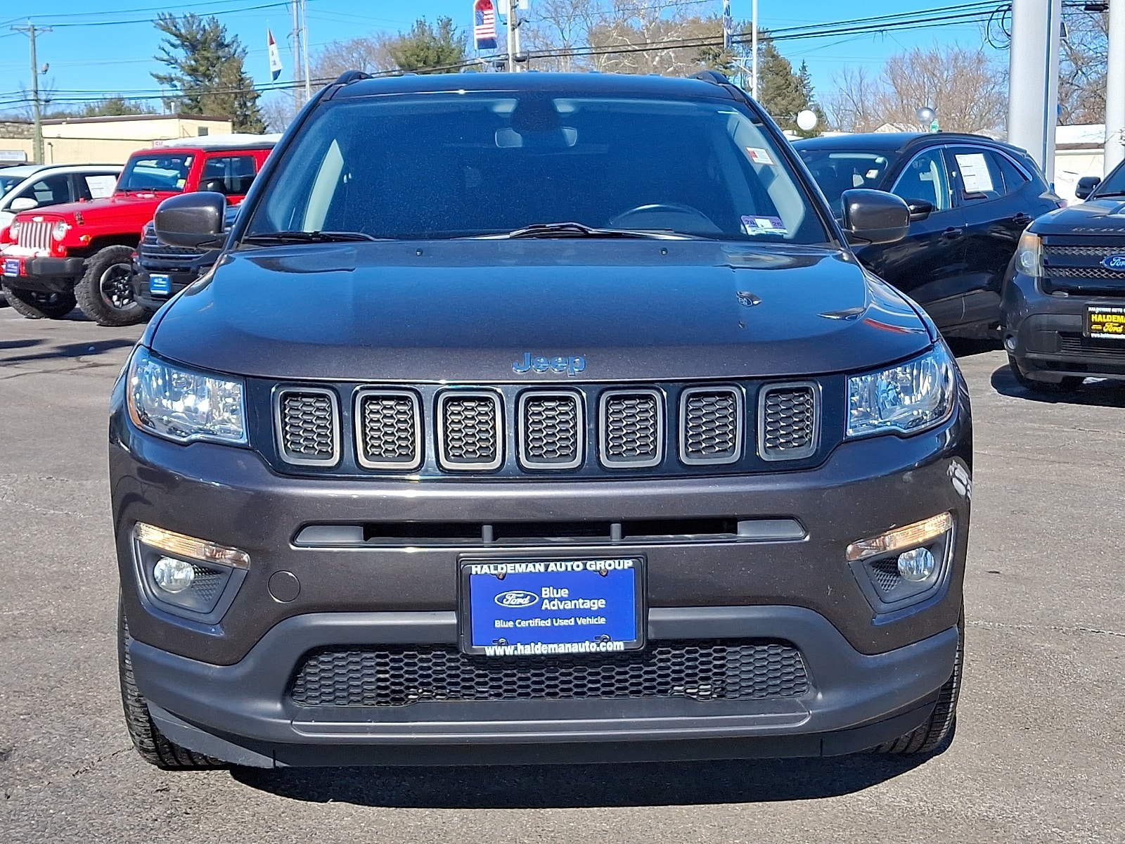 Certified 2020 Jeep Compass Latitude with VIN 3C4NJDBB0LT157110 for sale in Trenton, NJ