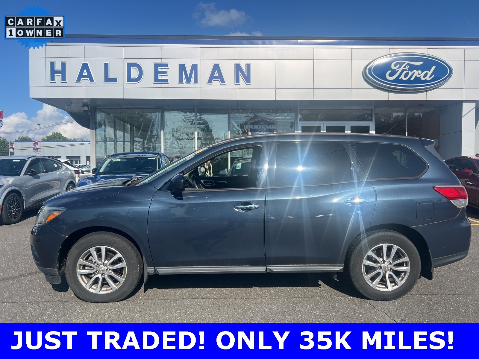 Certified 2015 Nissan Pathfinder S with VIN 5N1AR2MM3FC634120 for sale in Trenton, NJ